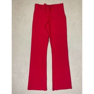 Dumbellmania Womens L Athletic Pants Elastic‎ Waist w Drawstring Flare Leg